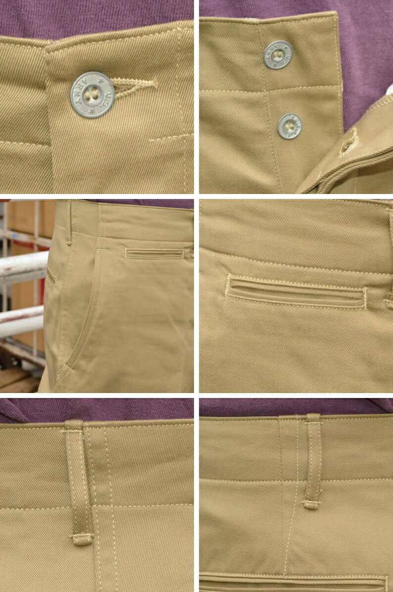 WARE HOUSE "1216" M-41 TYPE U.S.ARMY CHINO PANTS