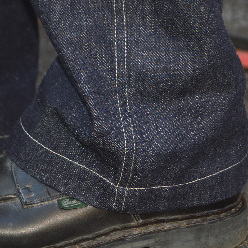 WAREHOUSE "1239" 1930'S WPA DOUBLE KNEE DENIM TROUSERS