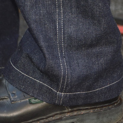 WAREHOUSE "1239" 1930'S WPA DOUBLE KNEE DENIM TROUSERS