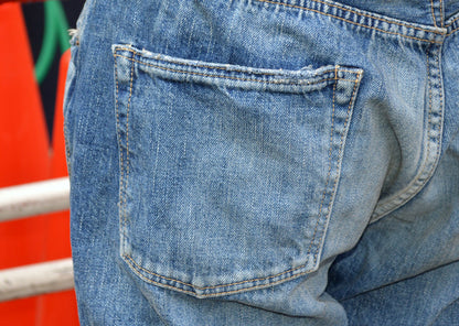 FULL COUNT "1341-0105SS" 11.5oz Wide Denim "Dartford" (Super Smooth)