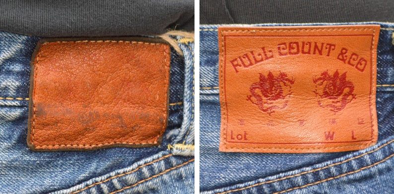 FULL COUNT "1341-1101" Dartford Straight Denim