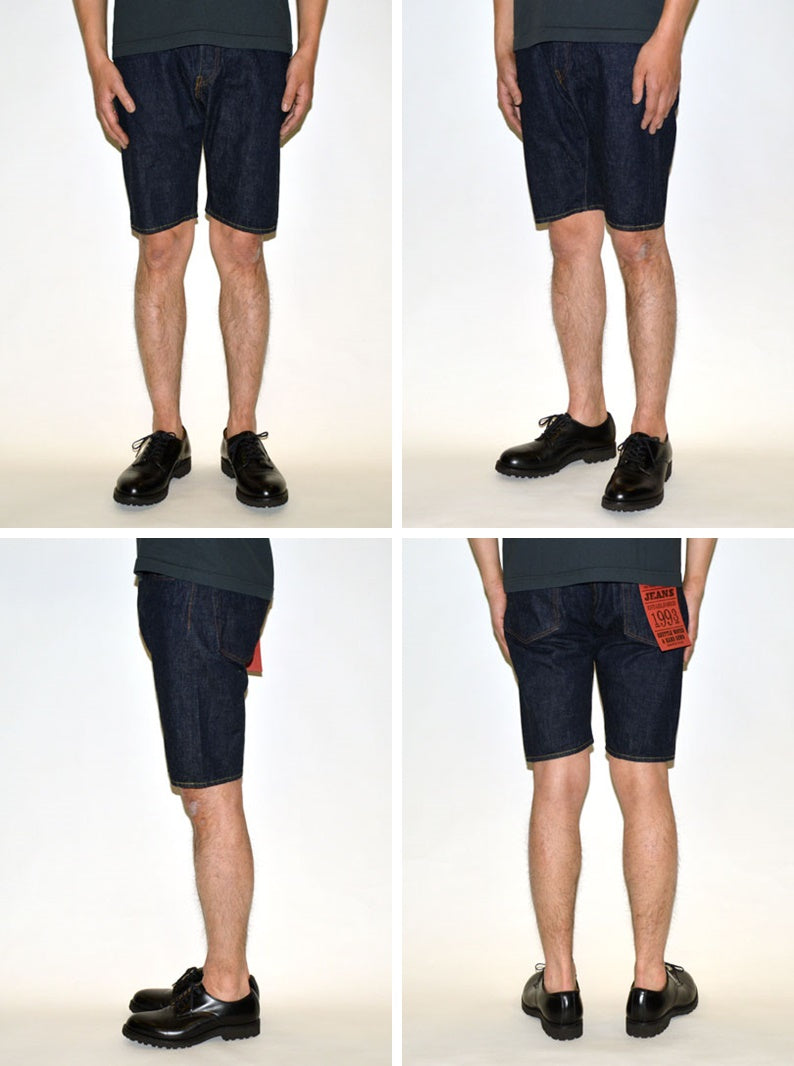 FULL COUNT "1904" 5POCKET DENIM SHORTS