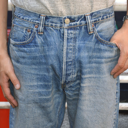 FULL COUNT "1904HW-25" 5 Pocket Denim Shorts Dartford