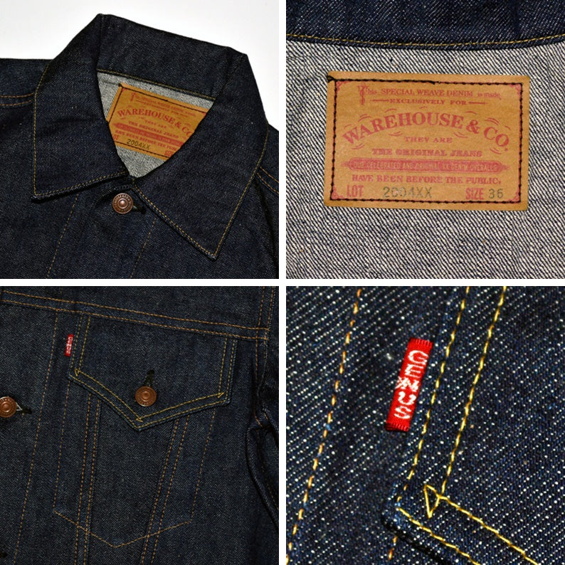 WARE HOUSE "2004XX" 3rd Type (Long Type 1960's) Denim Jacket