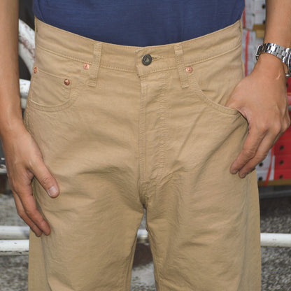 ONI DENIM "200-8BE" 8oz Betacham Beige Wide Straight
