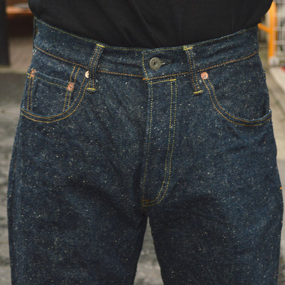 ONI DENIM "200-CCD-Kabuki" 15oz Crushed Concrete Denim kabuki Selvedge Wide Straight