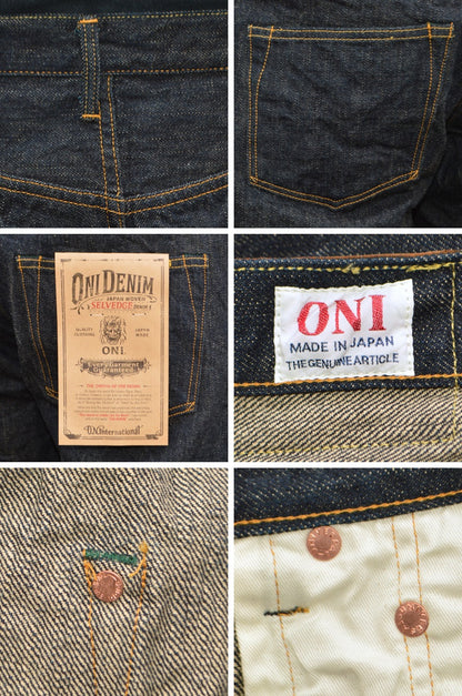 ONI DENIM "200-GC15" 15oz Greencast Denim Wide Straight