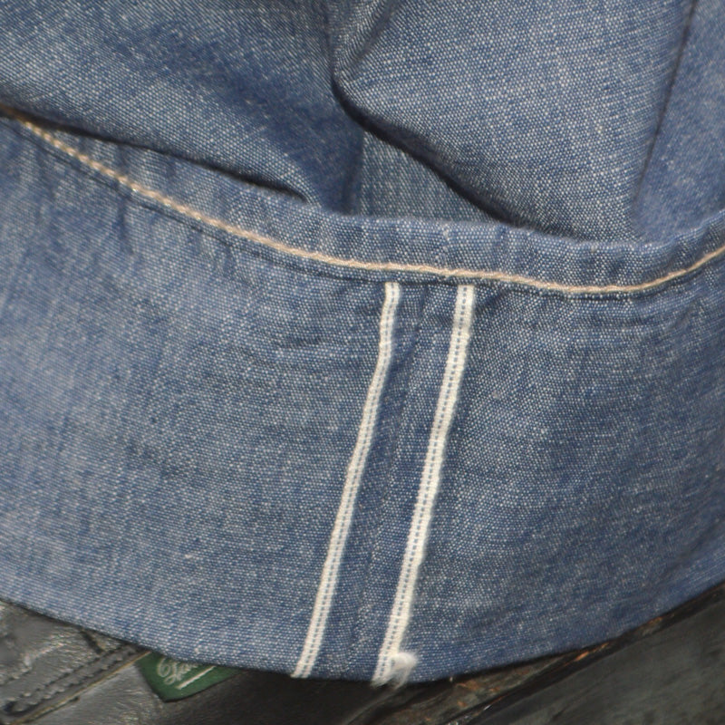 ONI DENIM "200-HCSV" 8oz Selvedge Chambray Wide Straight