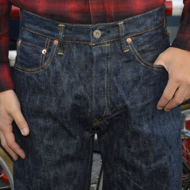 ONI DENIM "200-ONI KASE" 16oz Natural Indigo ONIKASE Wide Straight