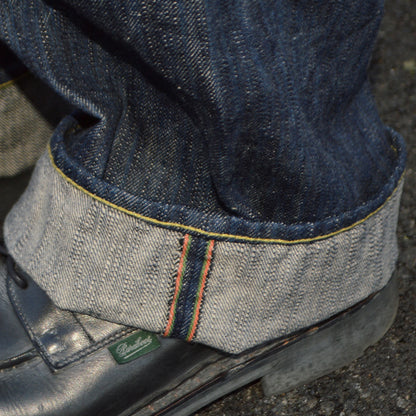 ONI DENIM "200-ONI KASE" 16oz Natural Indigo ONIKASE Wide Straight