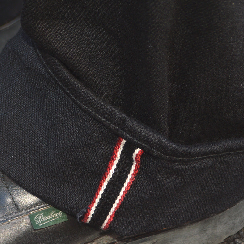 ONI DENIM "200ZR-BKBK" 20oz Secret Black Denim Wide Straight