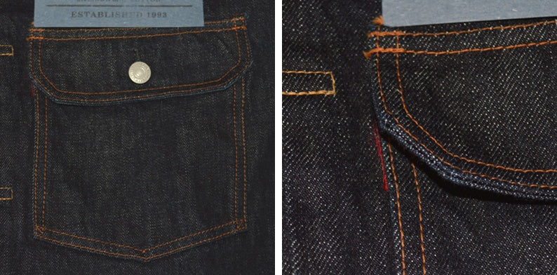 FULL COUNT "2102XX" 15.5oz Type 2 Denim Jacket