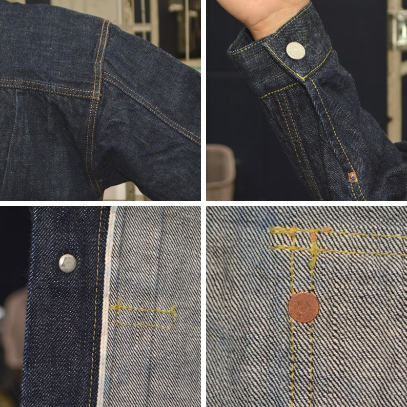 FULL COUNT "2107" 13,7oz Type 1 Denim Jacket
