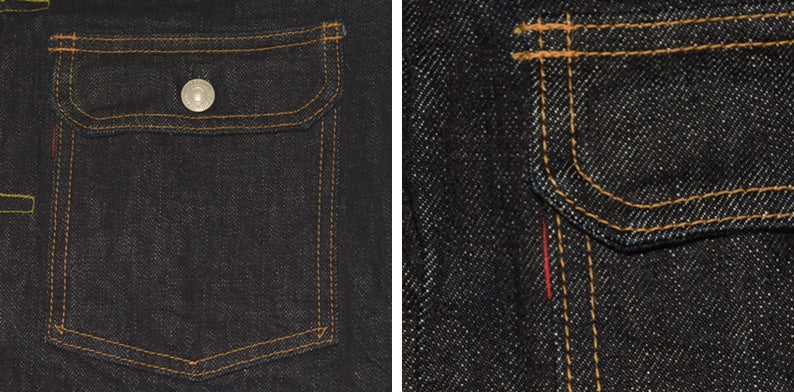 FULL COUNT "2107XX" 15.5oz Type 1 Denim Jacket