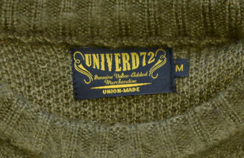 UNIVERD72 "22138" MOHAIR TOUCH SWEATER