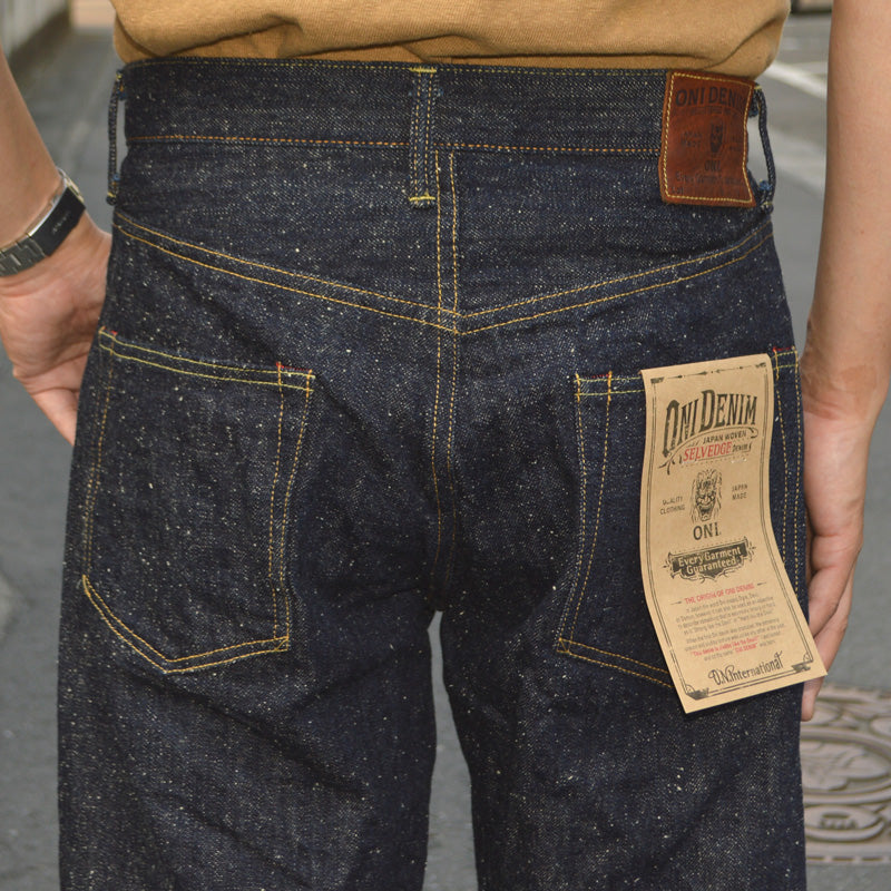 ONI DENIM、222-13.7NEP、13.7oz NEP Denim Super Wide Straight