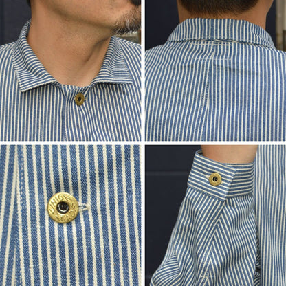 WAREHOUSE "2224" 1920’s Free Land Chore Jacket Hickory