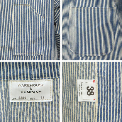 WAREHOUSE "2224" 1920’s Free Land Chore Jacket Hickory