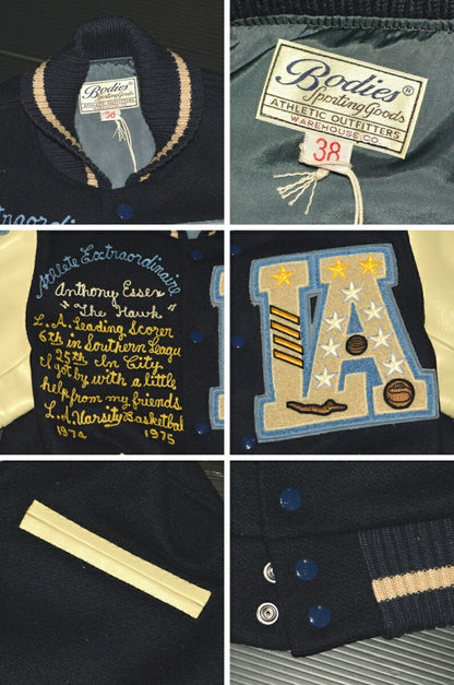 WARE HOUSE "Lot.2229" 1970’S VARSITY AWARD JACKET