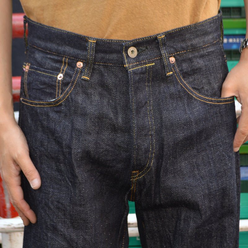 ONI DENIM "222-KIRAKU" 12oz Kiraku Denim Super Wide Straight