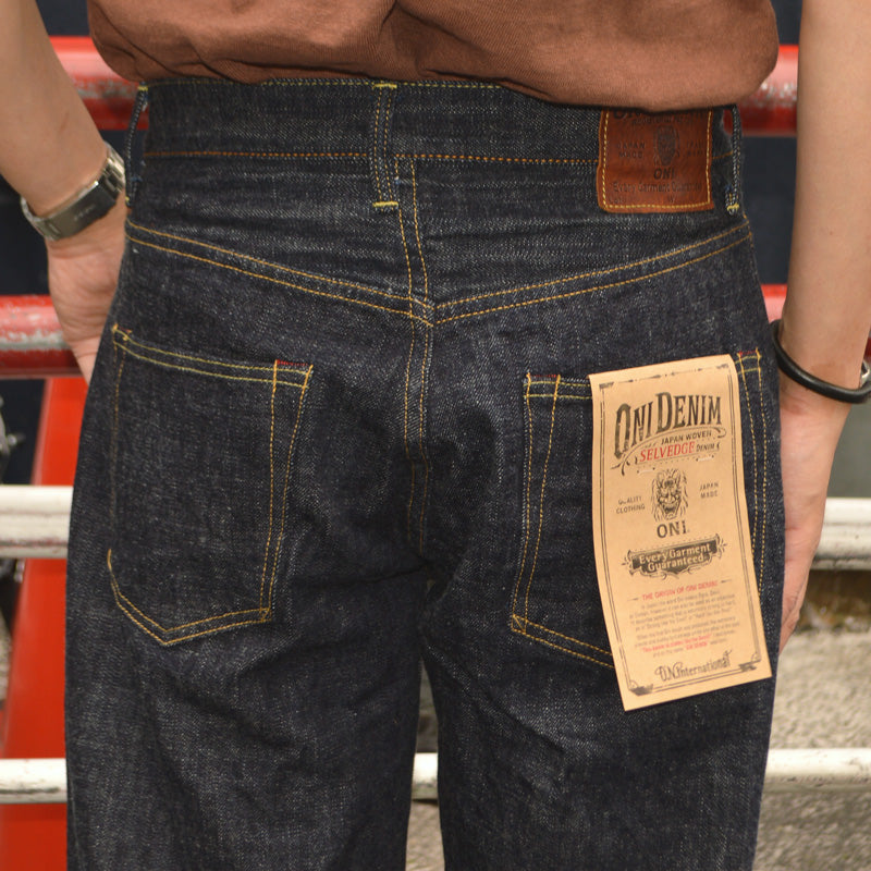 ONI DENIM "222-LS13.5" 13.5oz  Long Slab Denim Super Wide Straight