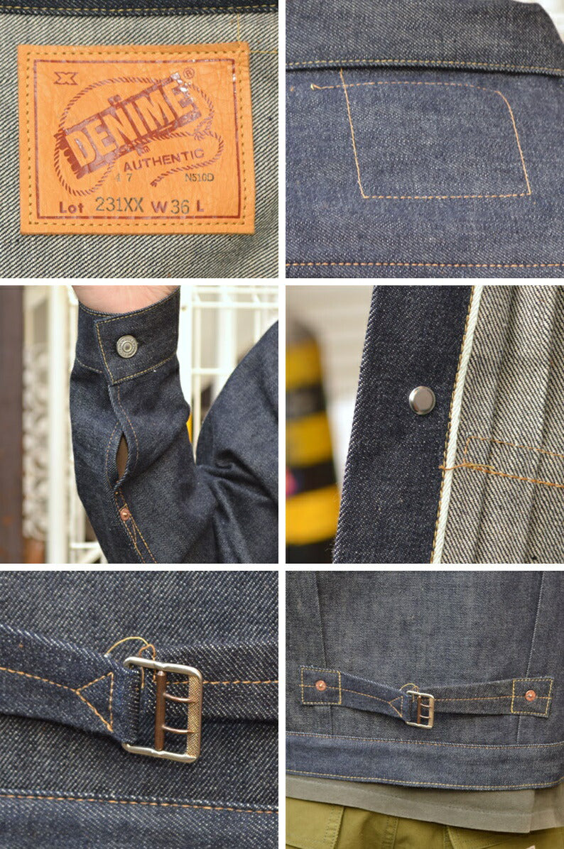 DENIME "231XX-47" 1947 Model Type1 Denim Jacket