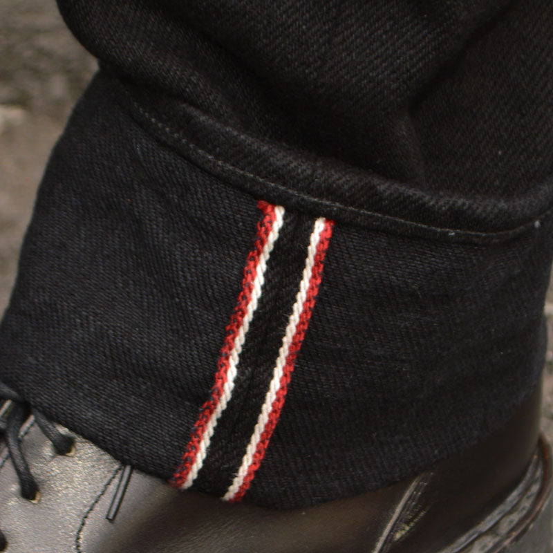 ONI DENIM "246ZR-BKBK" 20oz Secret Black Denim Neat Straight