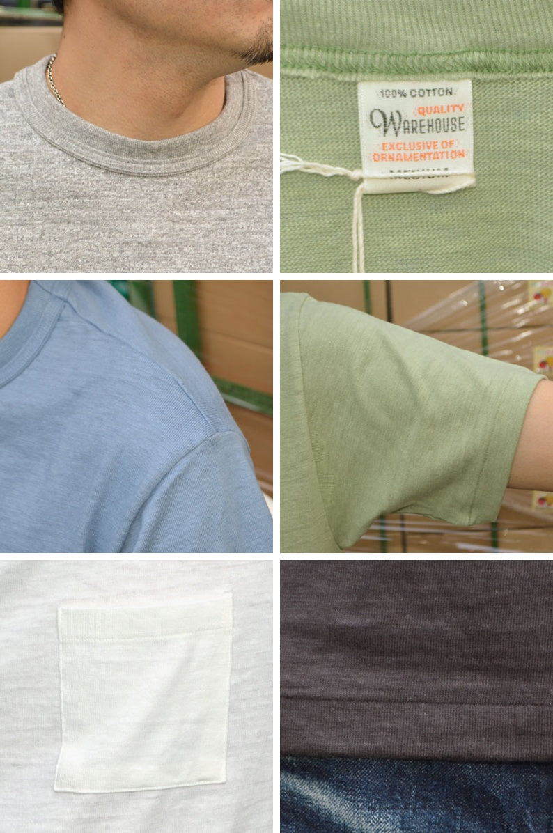 WARE HOUSE "4601" S/S Pocket Tee
