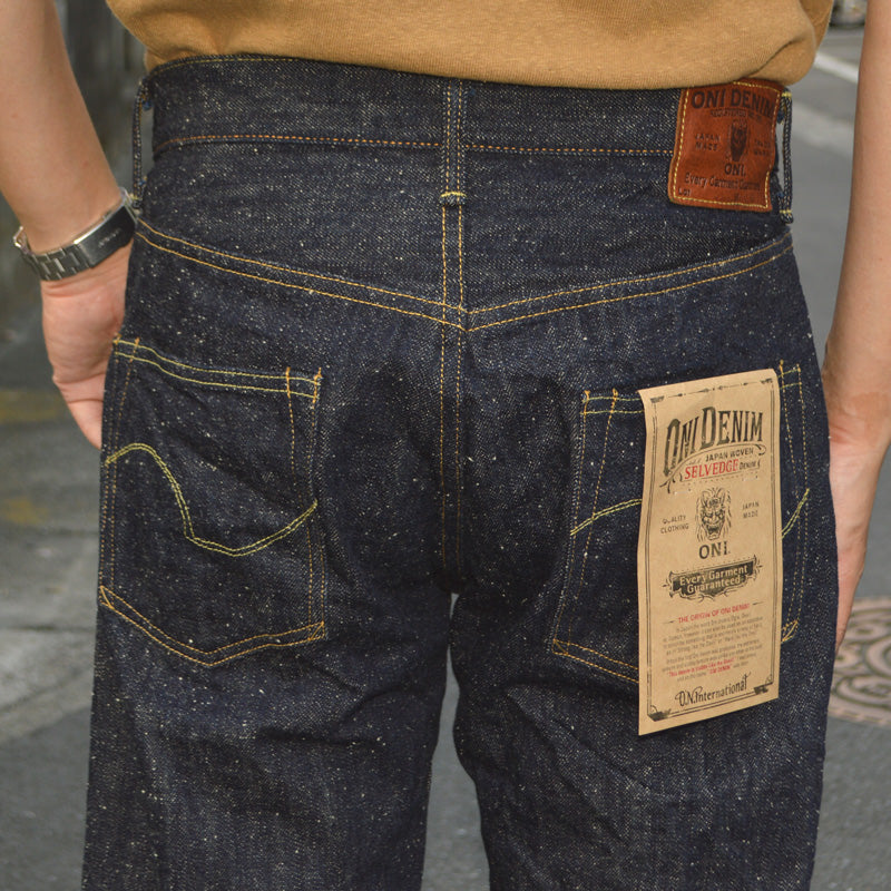 ONI DENIM、266-13.7NEP、13.7oz NEP Denim Relax Straight
