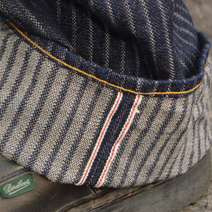 ONI DENIM、"266-HJS"、Drop Needle Jacquard Stripe Denim Relax Straight