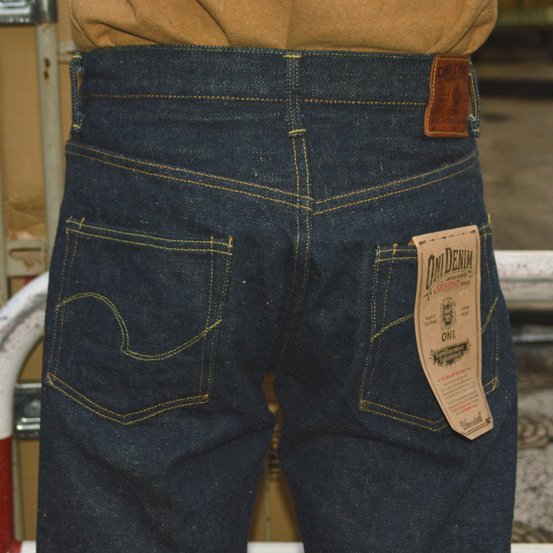 ONI DENIM "266ZR-ECRU" 20oz Weft Ecru Secret Denim Relax Straight