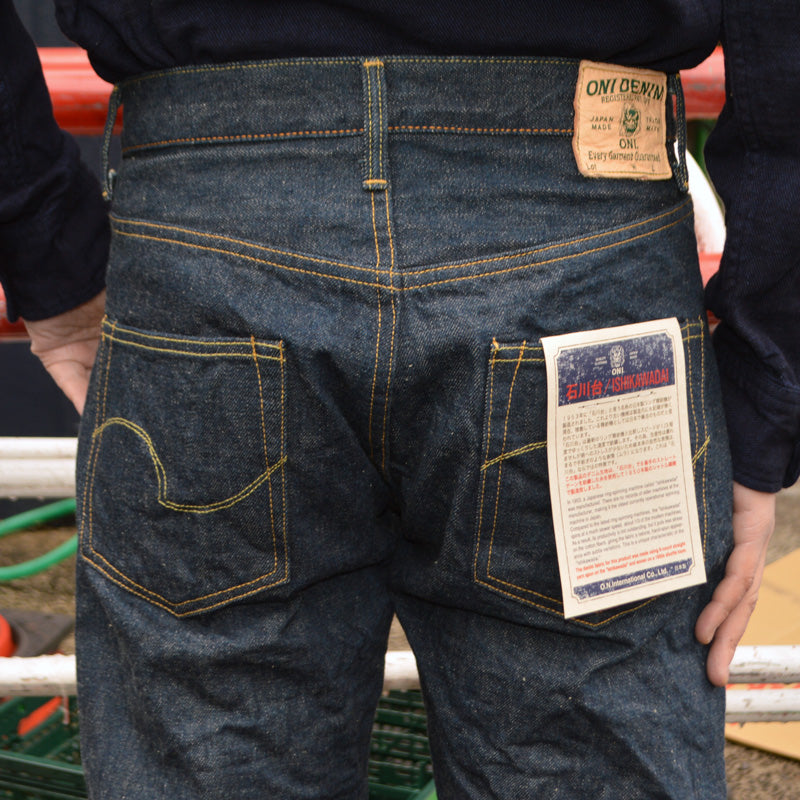 ONI DENIM "270-ISHIKAWADAI" 15oz ISIHIKAWADAI Denim Regular Straight