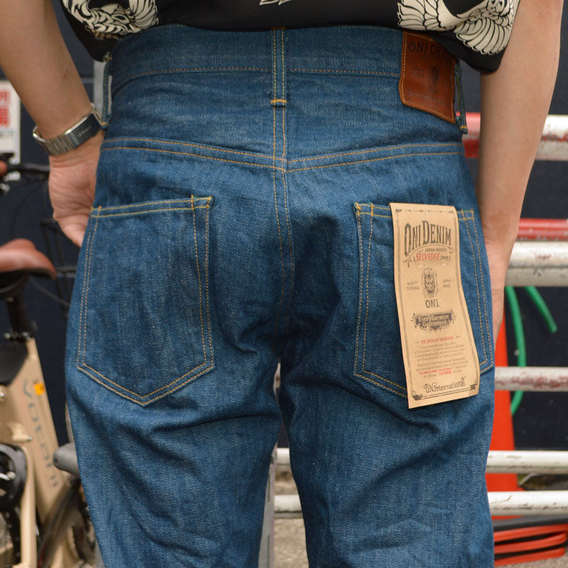 ONI DENIM "271-OFBD" 13.7oz Old Fade Blue Denim Just Right Straight