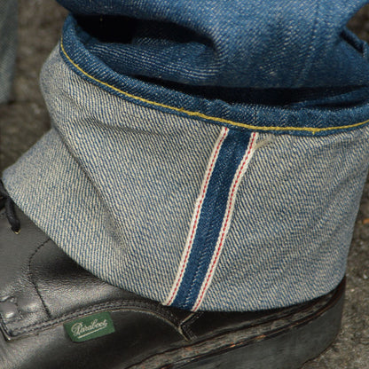 ONI DENIM "271-OFBD" 13.7oz Old Fade Blue Denim Just Right Straight