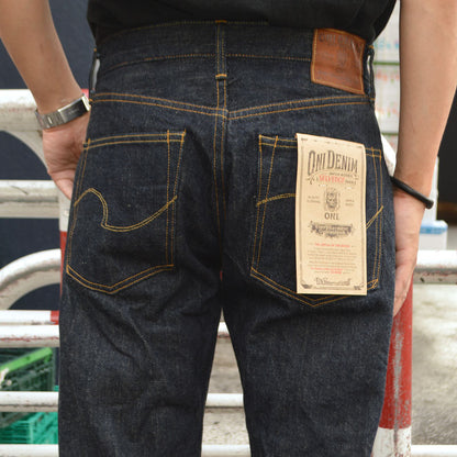 ONI DENIM、"288-GC15"、15oz Greencast Denim Regular Straight