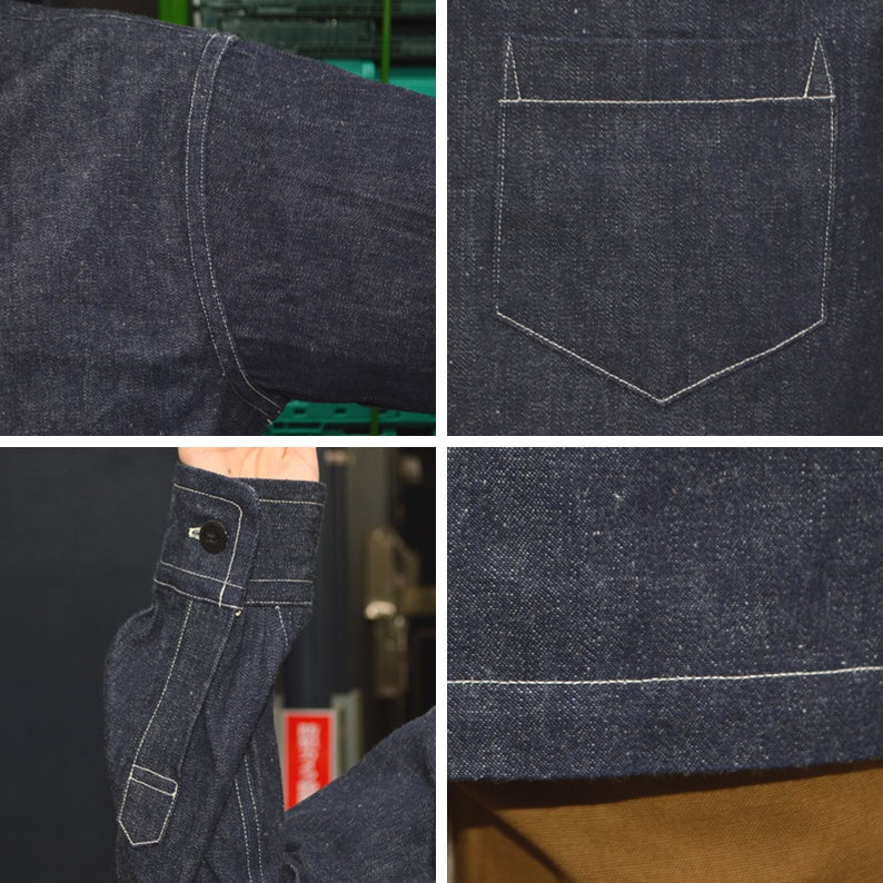 WAREHOUSE "3063" 1930’s WPA One Pocket Pullover Shirts