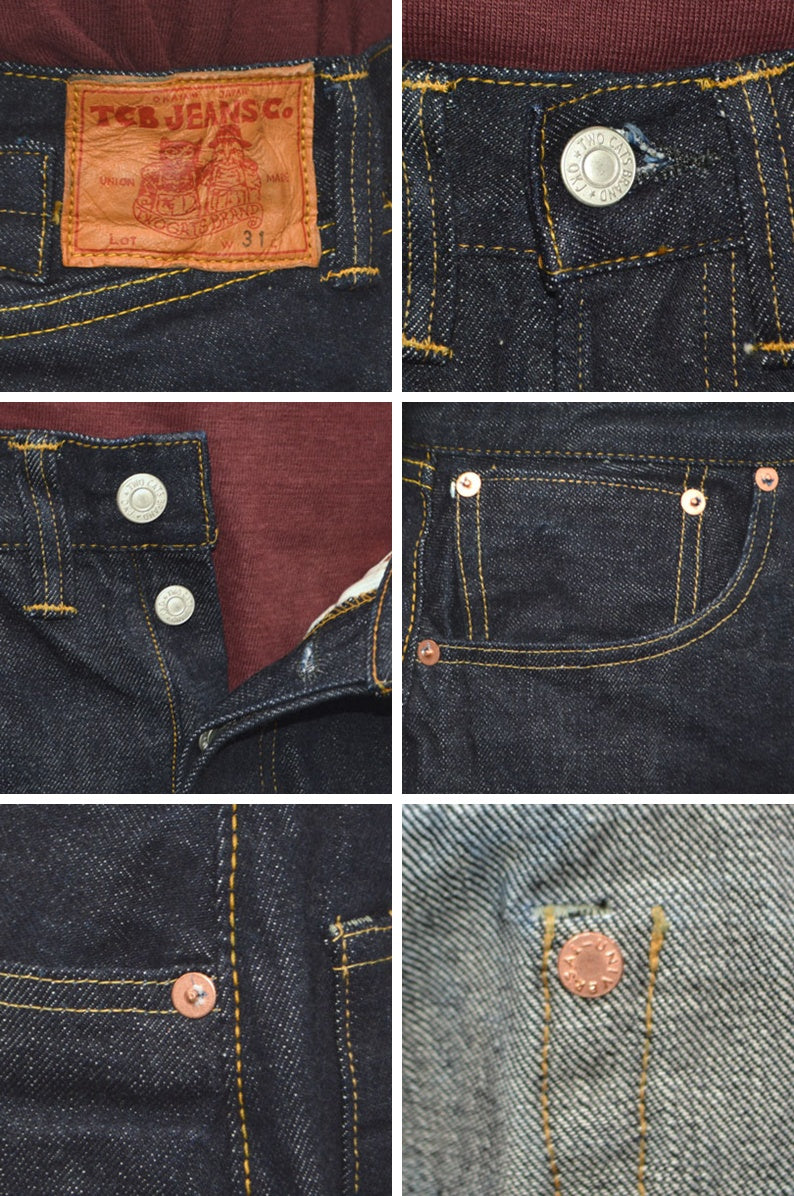 TCB jeans "30's Jeans C" 30's STRAIGHT