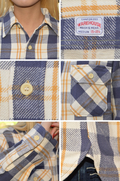 WARE HOUSE "Lot 3104 B" Flannel Shirts B (2025)