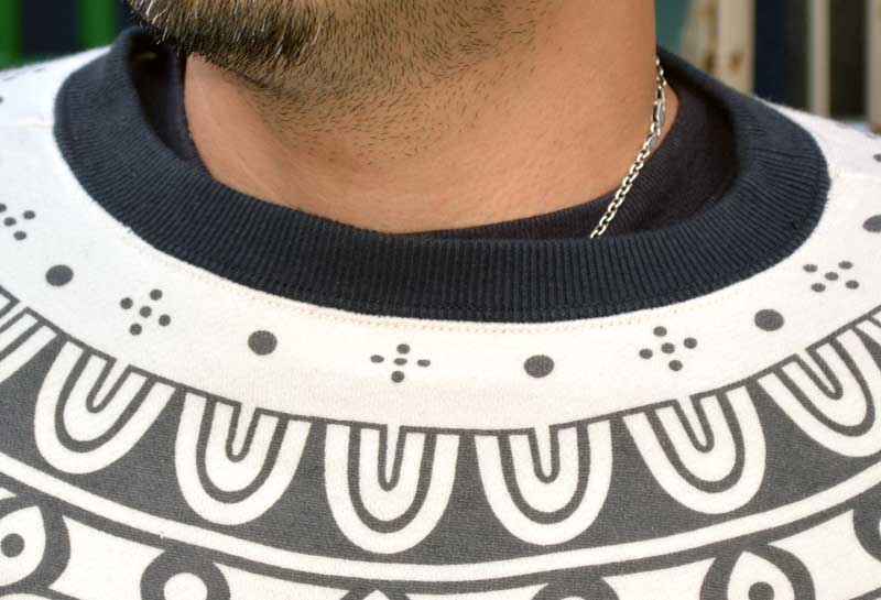 SALE!! 30%OFF!!  FULLCOUNT "3764"  Tribal Pattern Sweatshirts