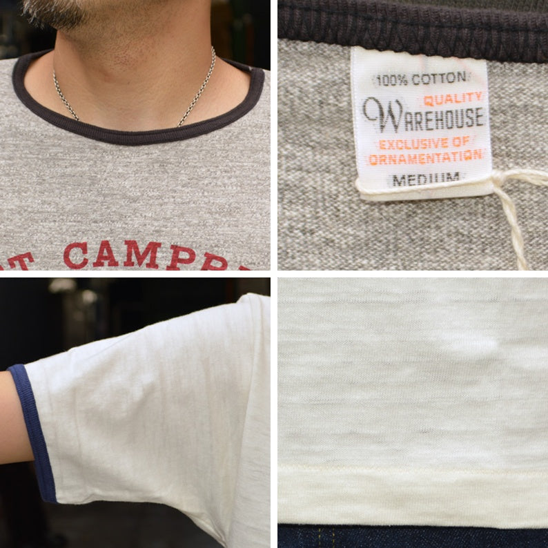 WAREHOUSE "4059 FORT CAMPBELL" Ringer T-shirt