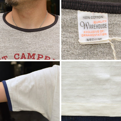 WAREHOUSE "4059 FORT CAMPBELL" Ringer T-shirt