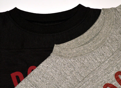 WARE HOUSE "4063 DOGIES" 3/4 Sleeve Football T-shirt "DOGIES"