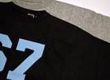 WAREHOUSE "4063 NO.67" 3/4 Sleeve Football T-shirt "NO.67"