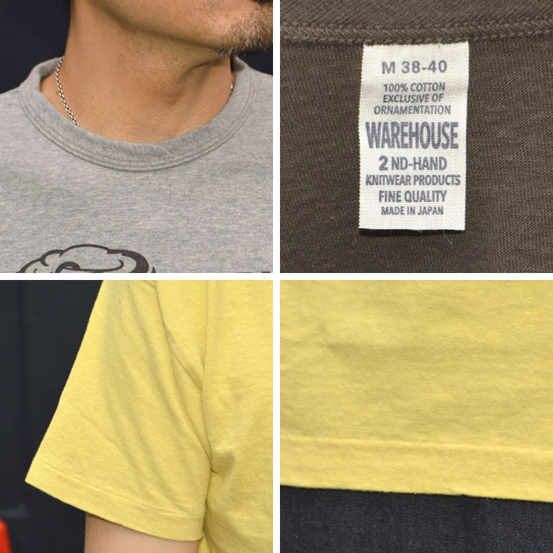 2ND-HAND (WAREHOUSE) "4064 CF 1ST PLT" Print T-shirt