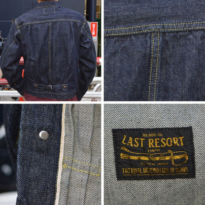 JELADO "JP94407E" "407EXX"" Age of Longing Black Tag 407EXX 1st Denim Jacket