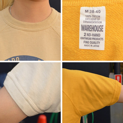 2ND-HAND (WAREHOUSE) "4104" S/S Sweat "CERA"