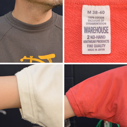 2ND-HAND (WAREHOUSE) "4104" S/S Sweat "YIELD"