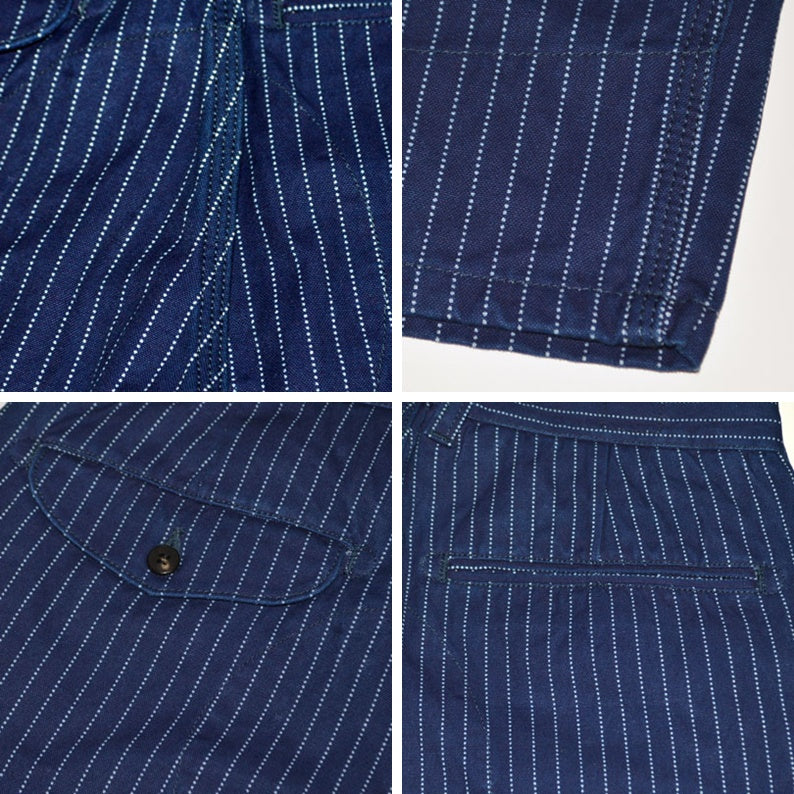 UES "45D-I" Indigo Shorts Wabash