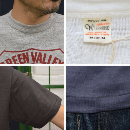 WAREHOUSE "4601" S/S Tee "GREEN VALLEY"