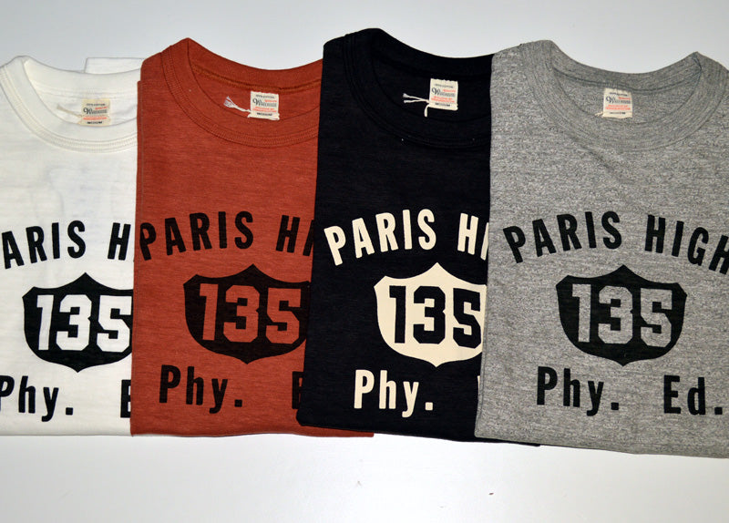 WARE HOUSE "4601" S/S Tee "PARIS HIGH"